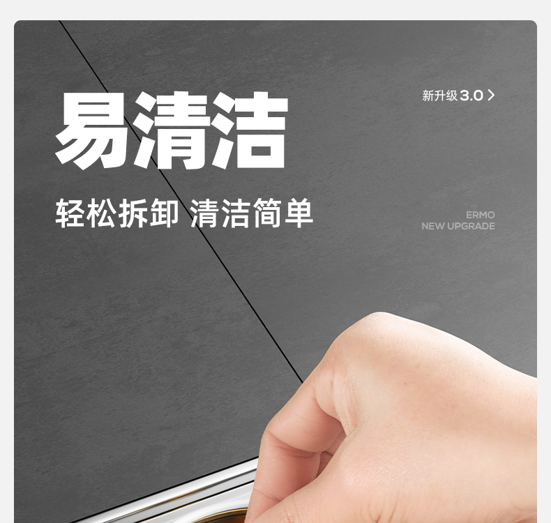 不锈钢加厚卫生间防臭全铜芯浴室淋浴房下水道洗衣机通用