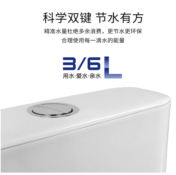 工程陶瓷蹲便器卫生间蹲坑式厕所大便器冲水箱整套装便盆便池