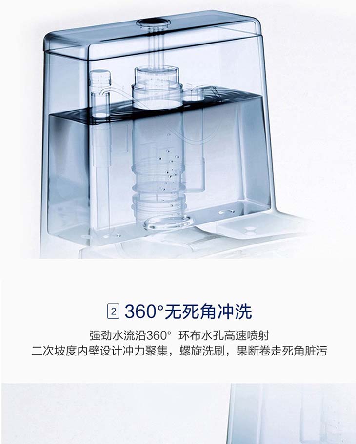 全自動一體型智慧馬桶｜家用免水壓規格,不受水壓限制,搭載 UV 紫外線殺菌功能